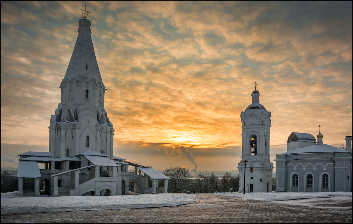 Weihnachten. Kolomenskoye