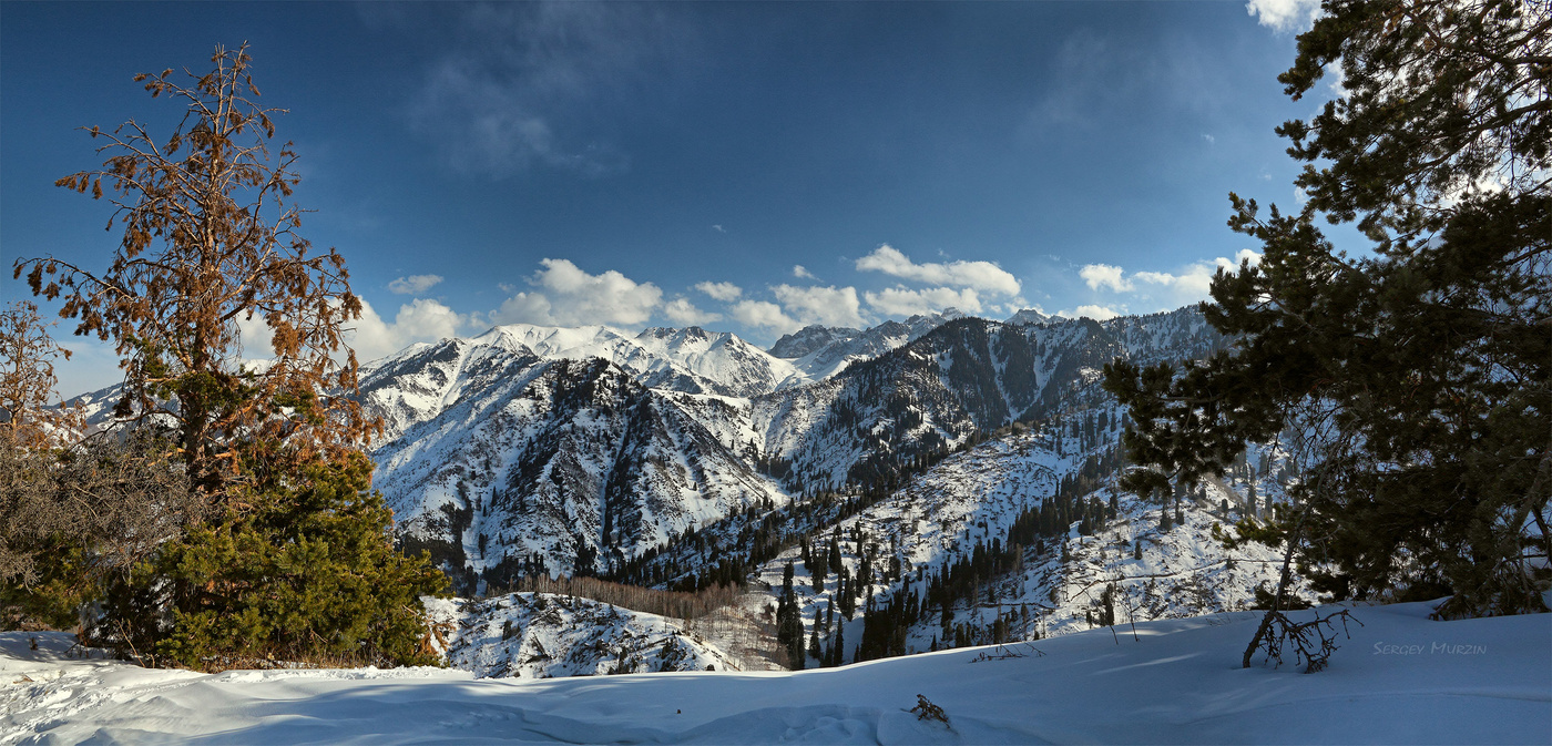 Winter in den Bergen