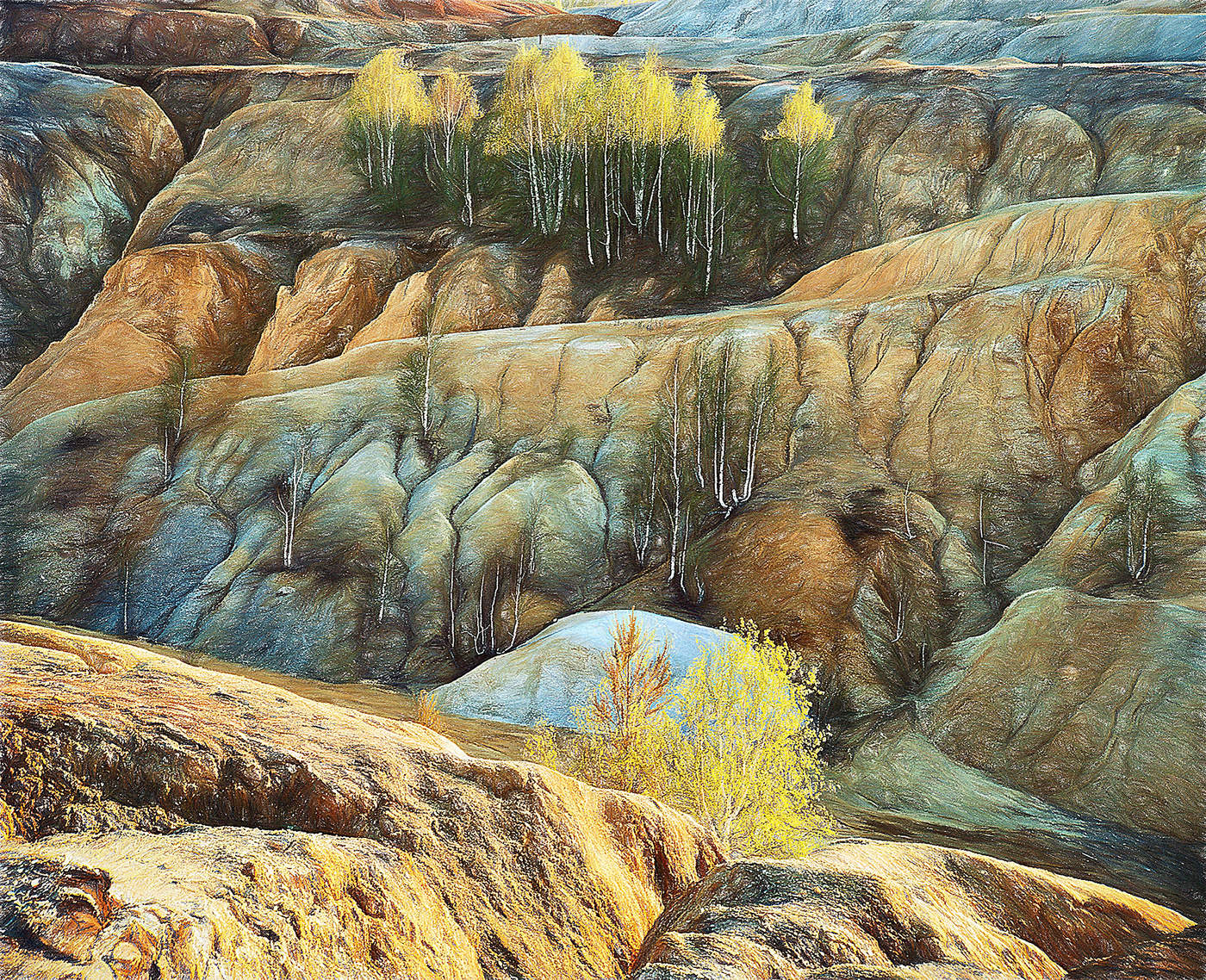 Verlassenen Steinbruch