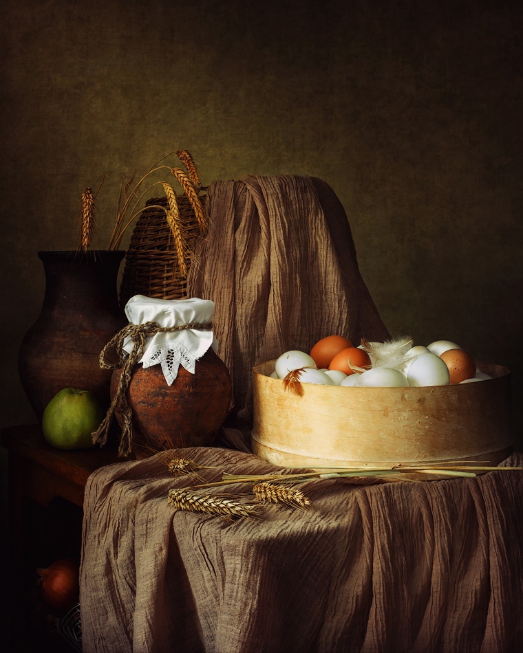 rustikal Stillleben