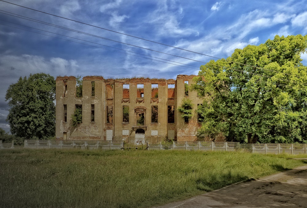 Schlossruine in Słońsk (PL)