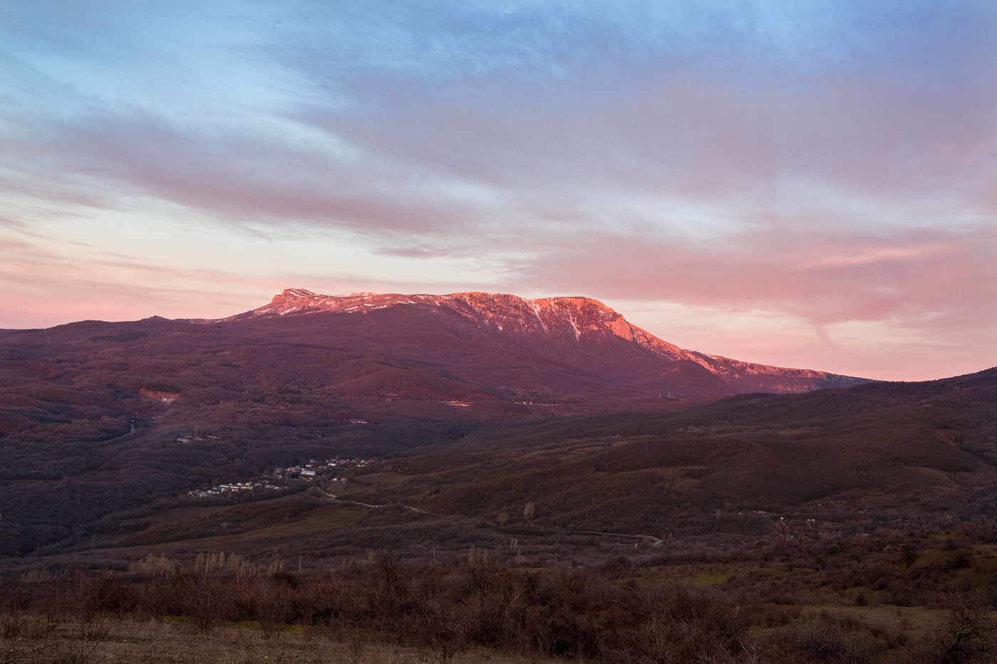 Im Morgenlicht getaucht