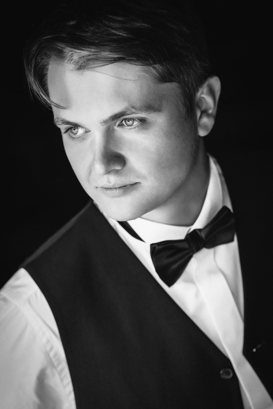 Porträt von Bräutigam