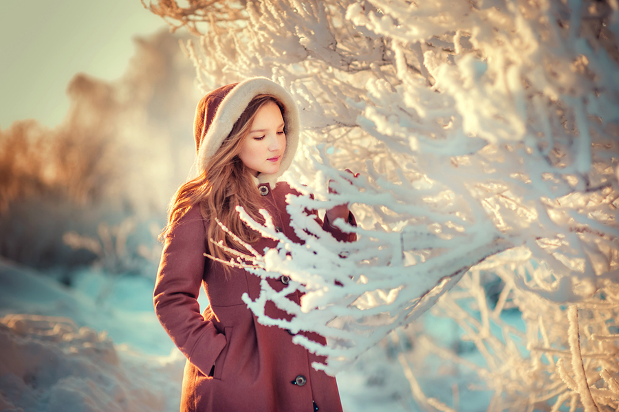 Ein schöner Tag dank Frost und Sonne