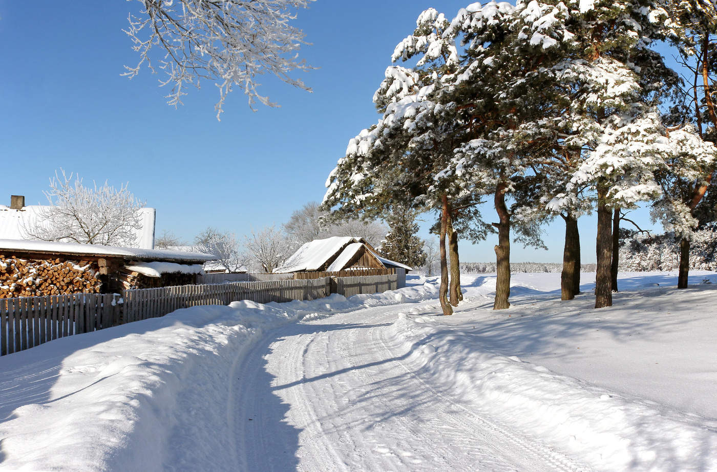 Ein schöner Tag dank Frost und Sonne