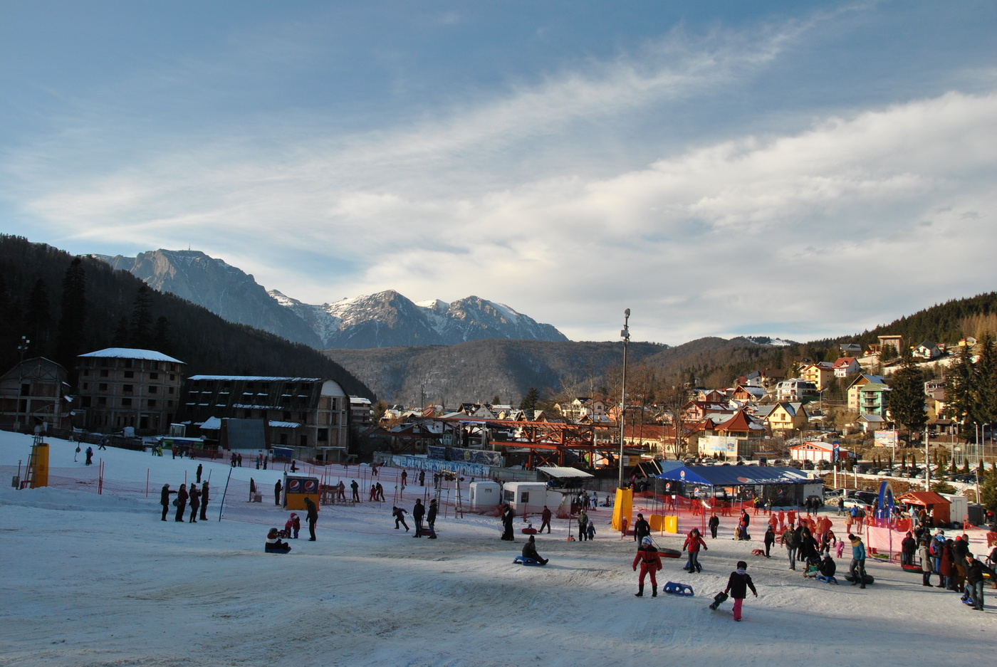 Ein schöner Tag dank Frost und Sonne