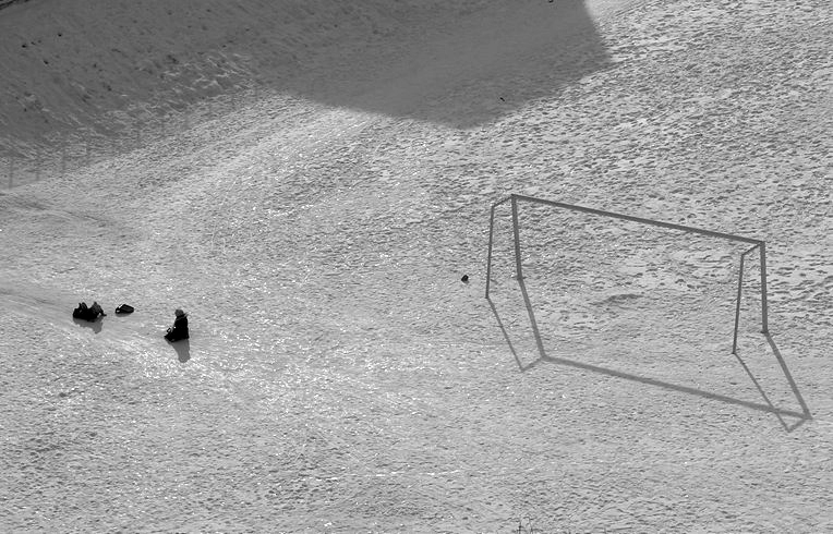 Ein schöner Tag dank Frost und Sonne