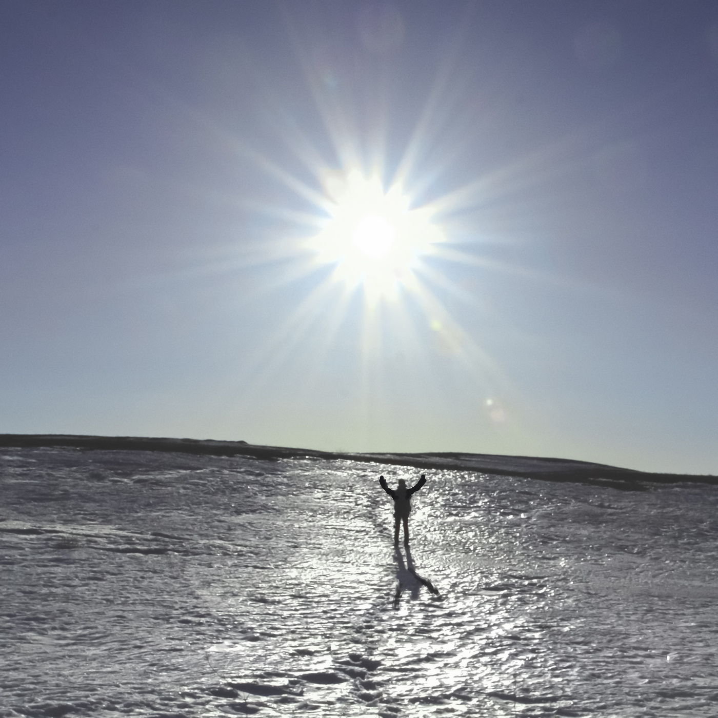 Ein schöner Tag dank Frost und Sonne