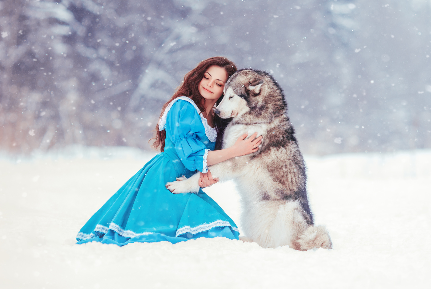 Und der Schnee fällt ...