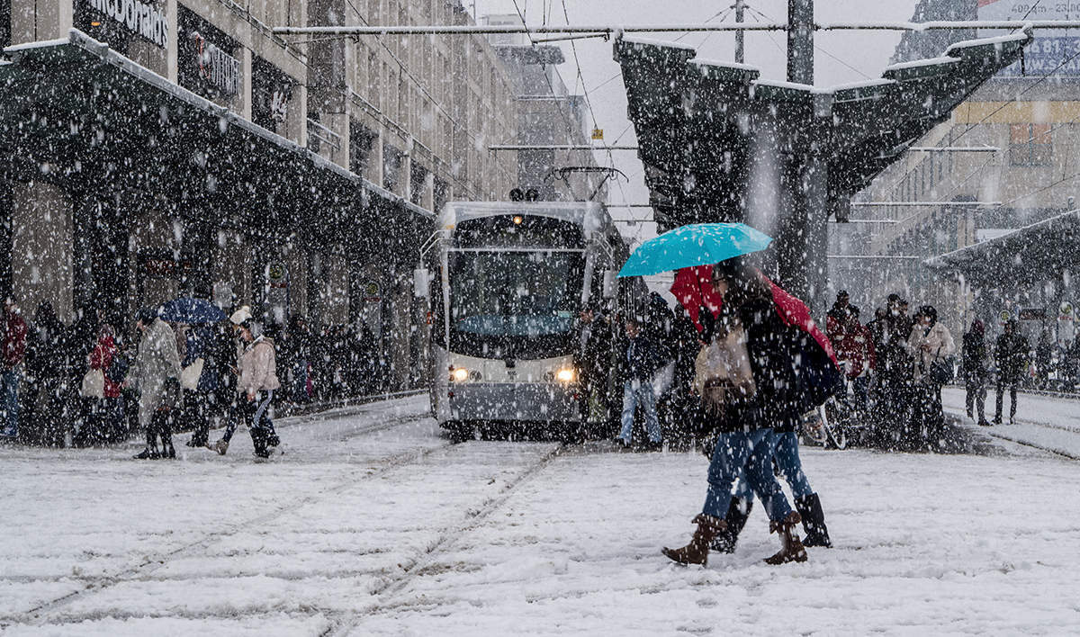 und der Schnee geht ...