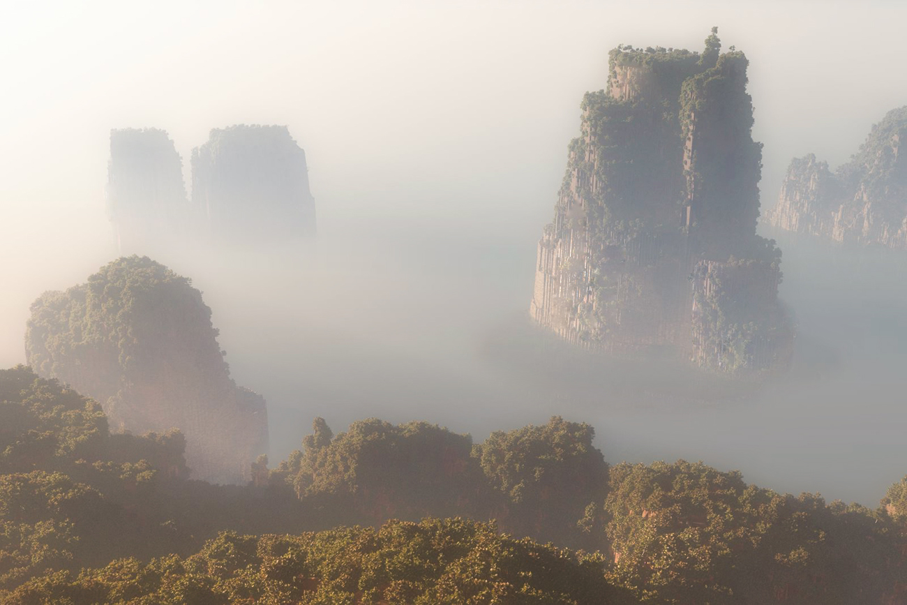 Auf diesem Felsen ...
