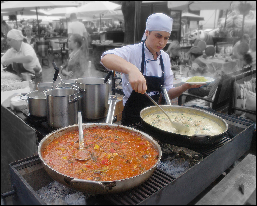 Auf Deribasovsky ...