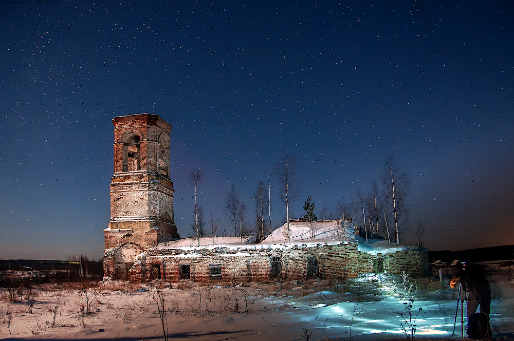 Nacht über Nokshino