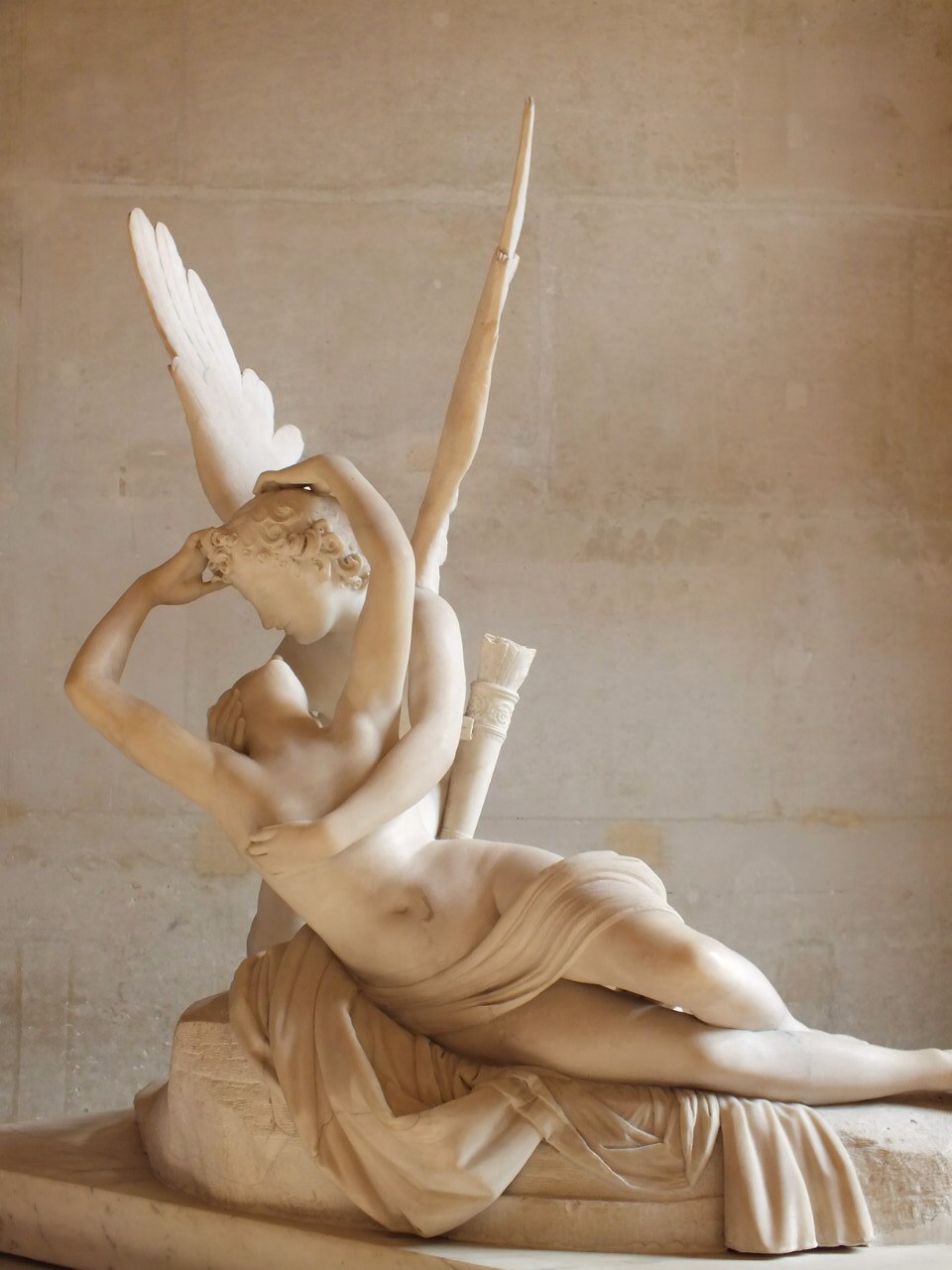 Psyche Revived by Cupid's Kiss