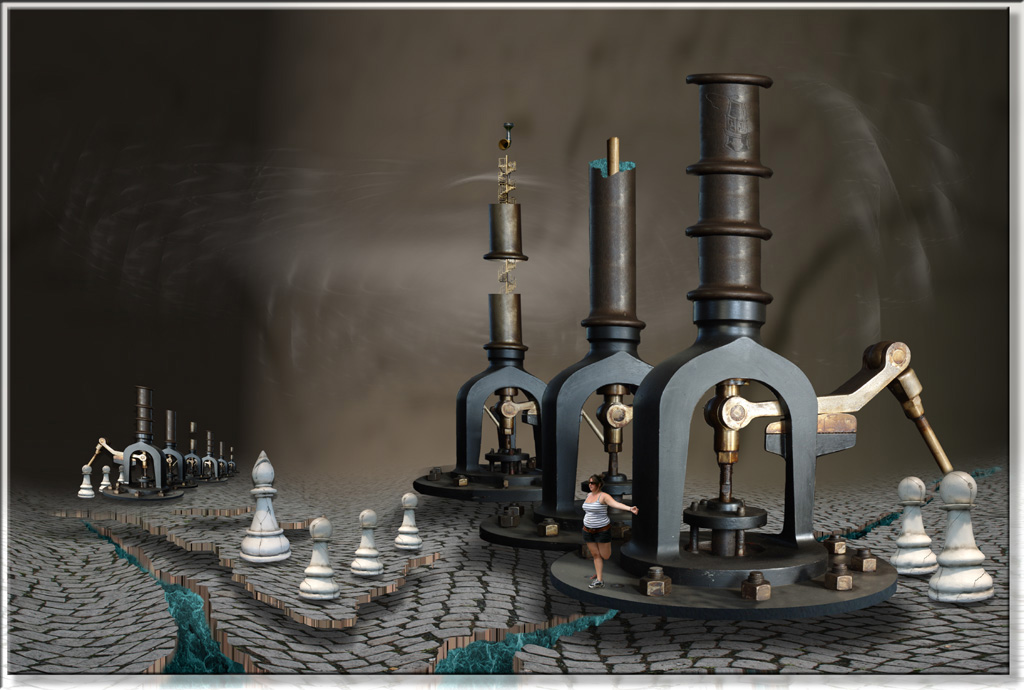 Juchnelda und die Ventilsteuerung