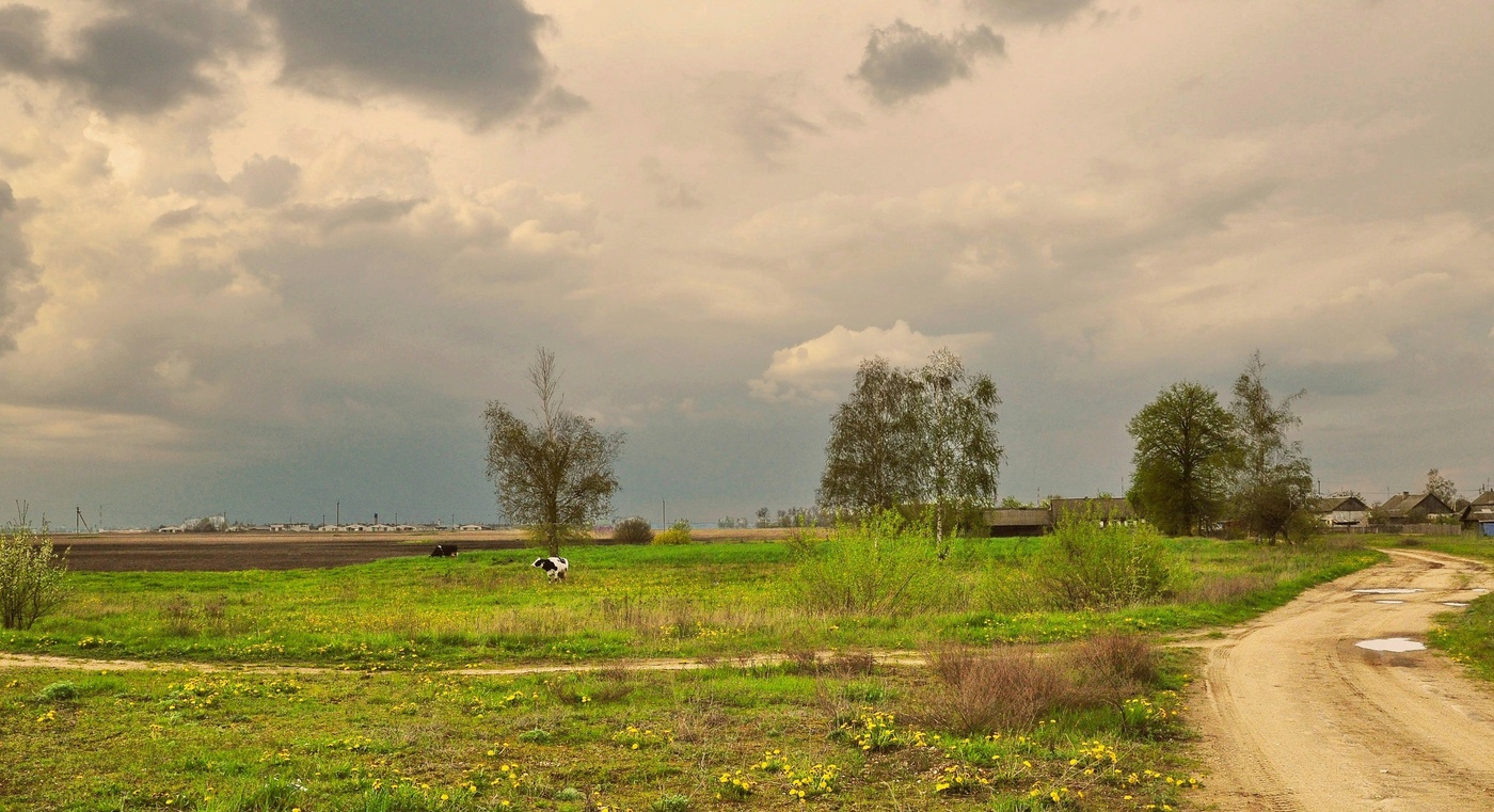 ausserhalb des Dorfes