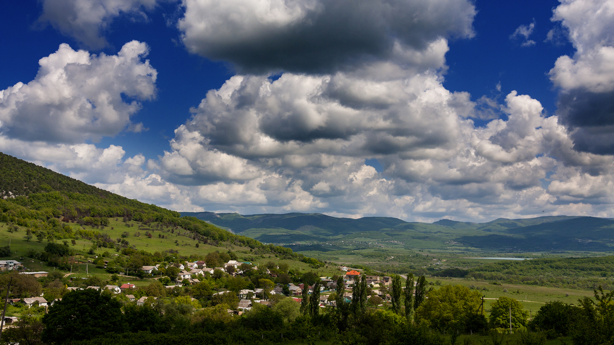 von Wolken und Berge