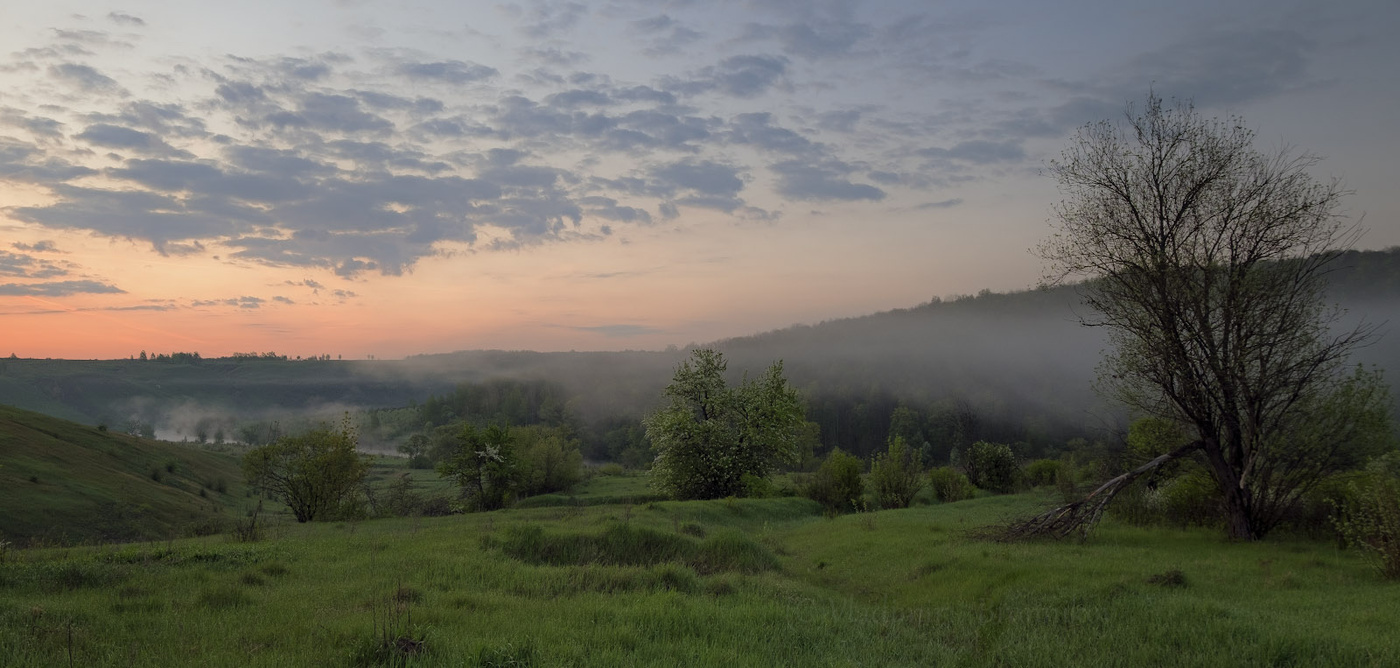 Warten auf die Dämmerung.