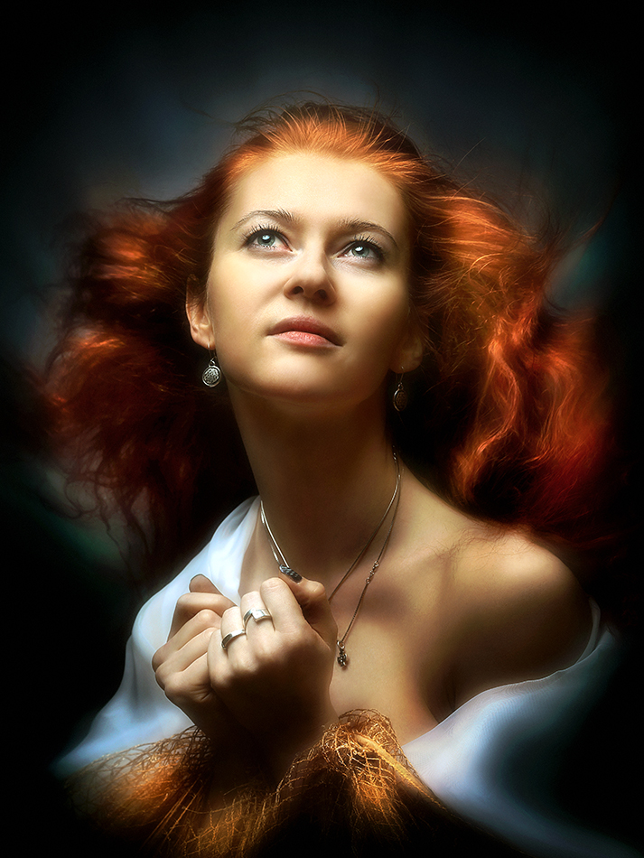 Porträt eines Mädchens ...