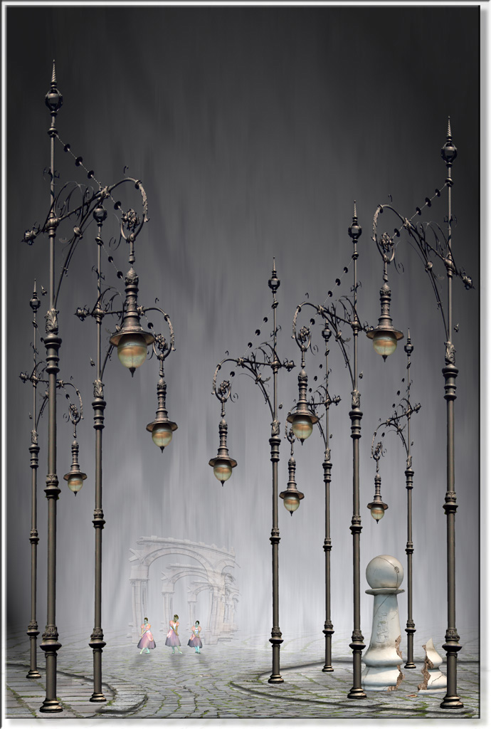 Juchnelda´s Tanz unter der Lampe