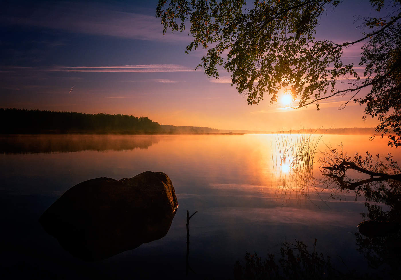 Dämmerung auf dem Bär