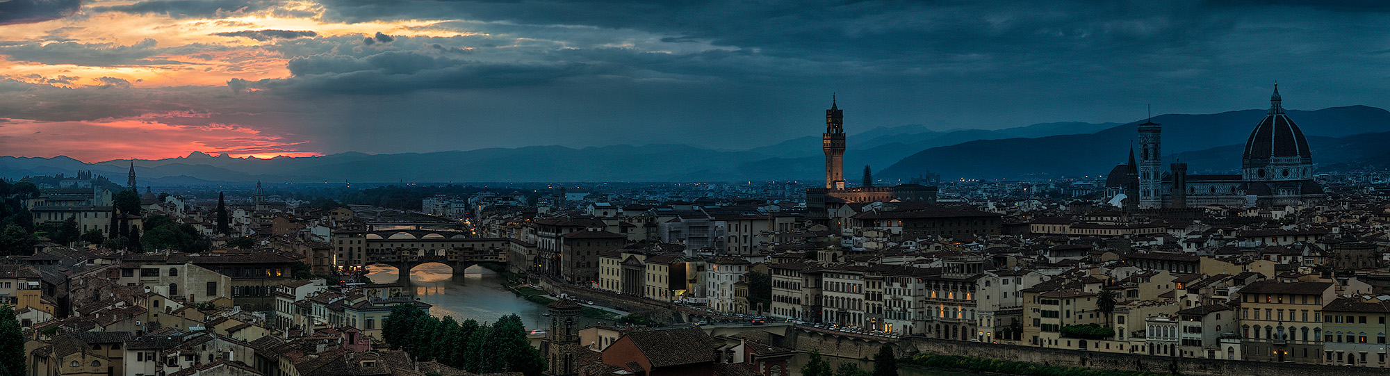 Abend in Florenz