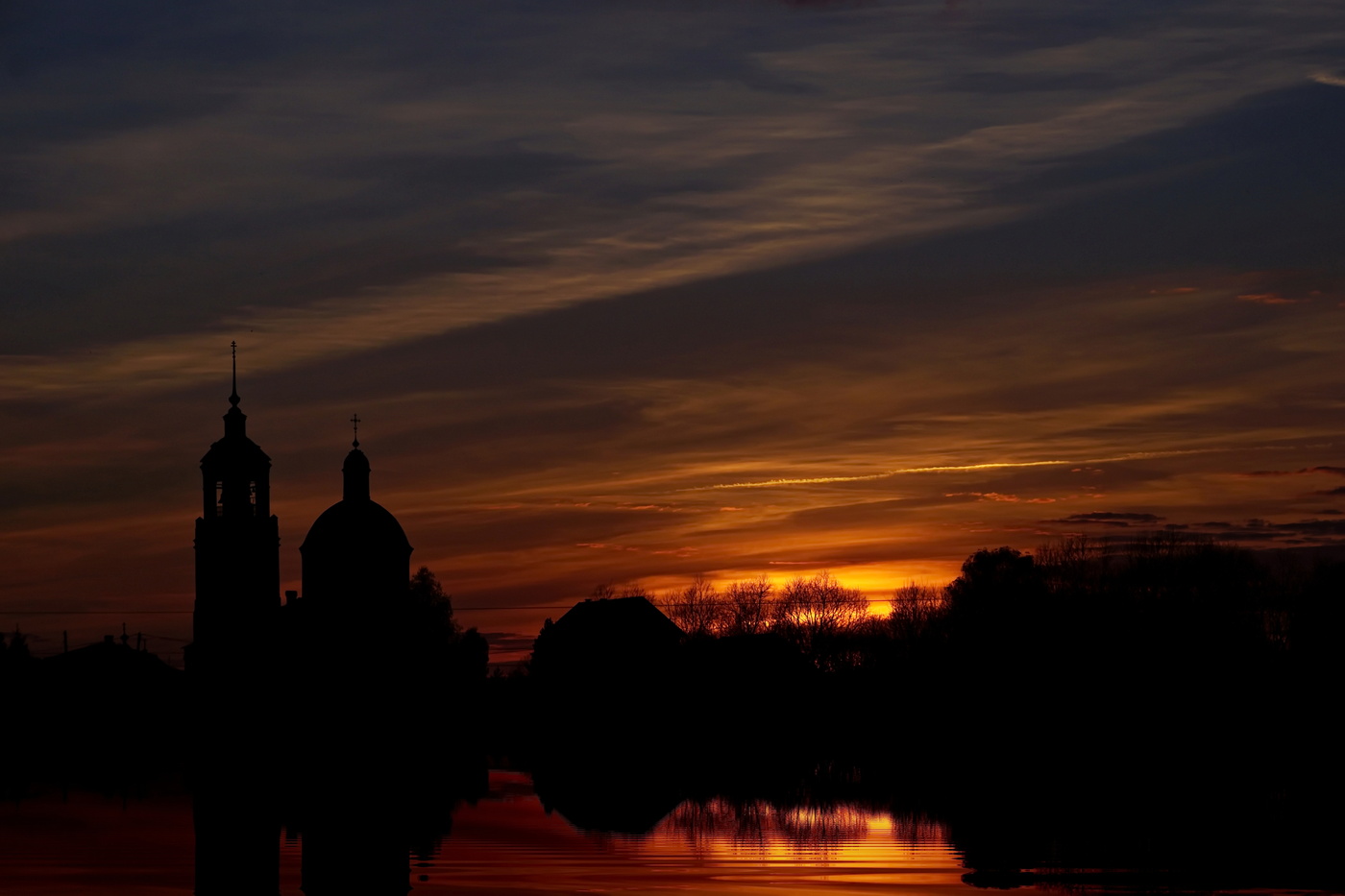 Sunset in Krasny