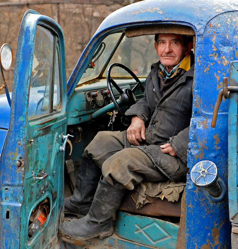 Porträt in der Innen