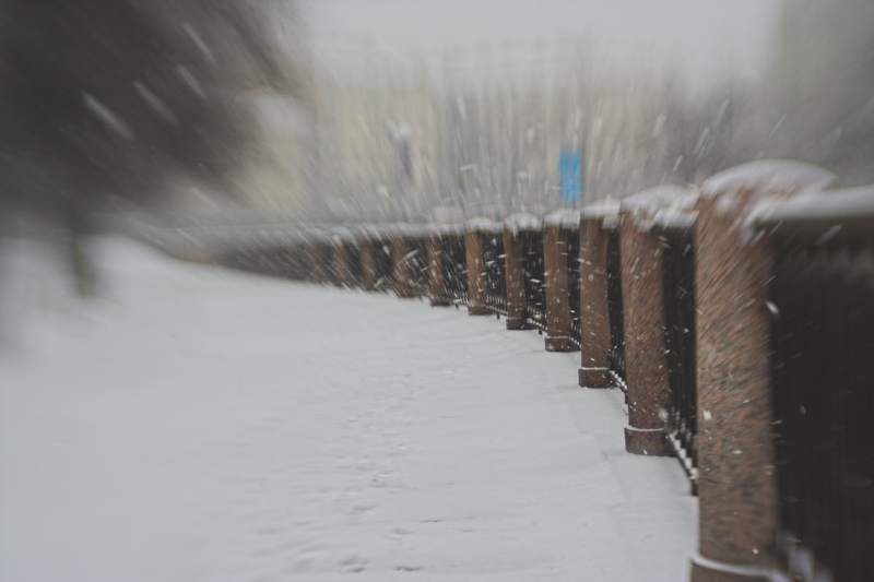 Ein eintägiger Winter ....