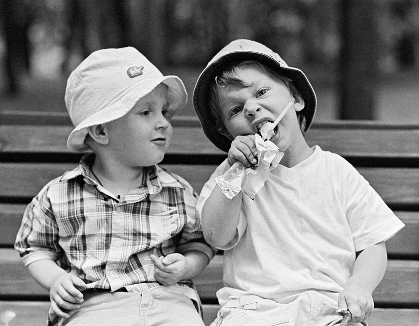 Aufgeteilt brüderlich