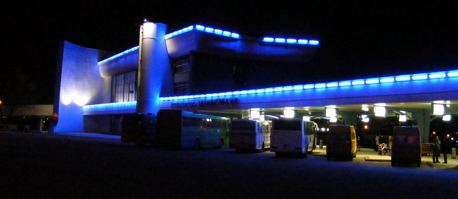 Night Train Station