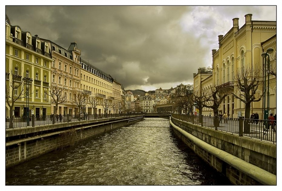 In der Strömung ...