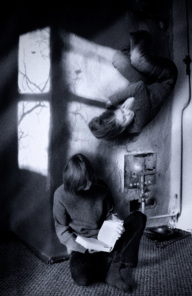 Winterträume von russischen Ofen