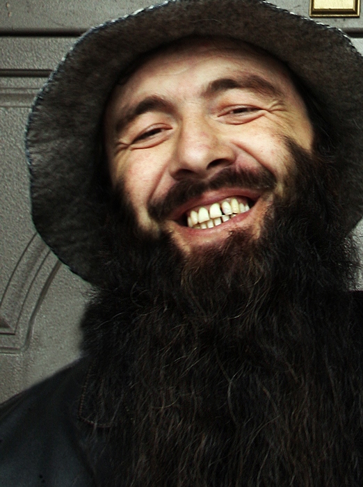 Orthodoxen Mönch Stephanie.