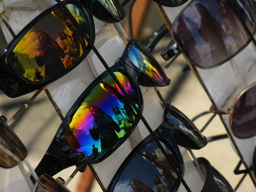 irisierende Reflexion