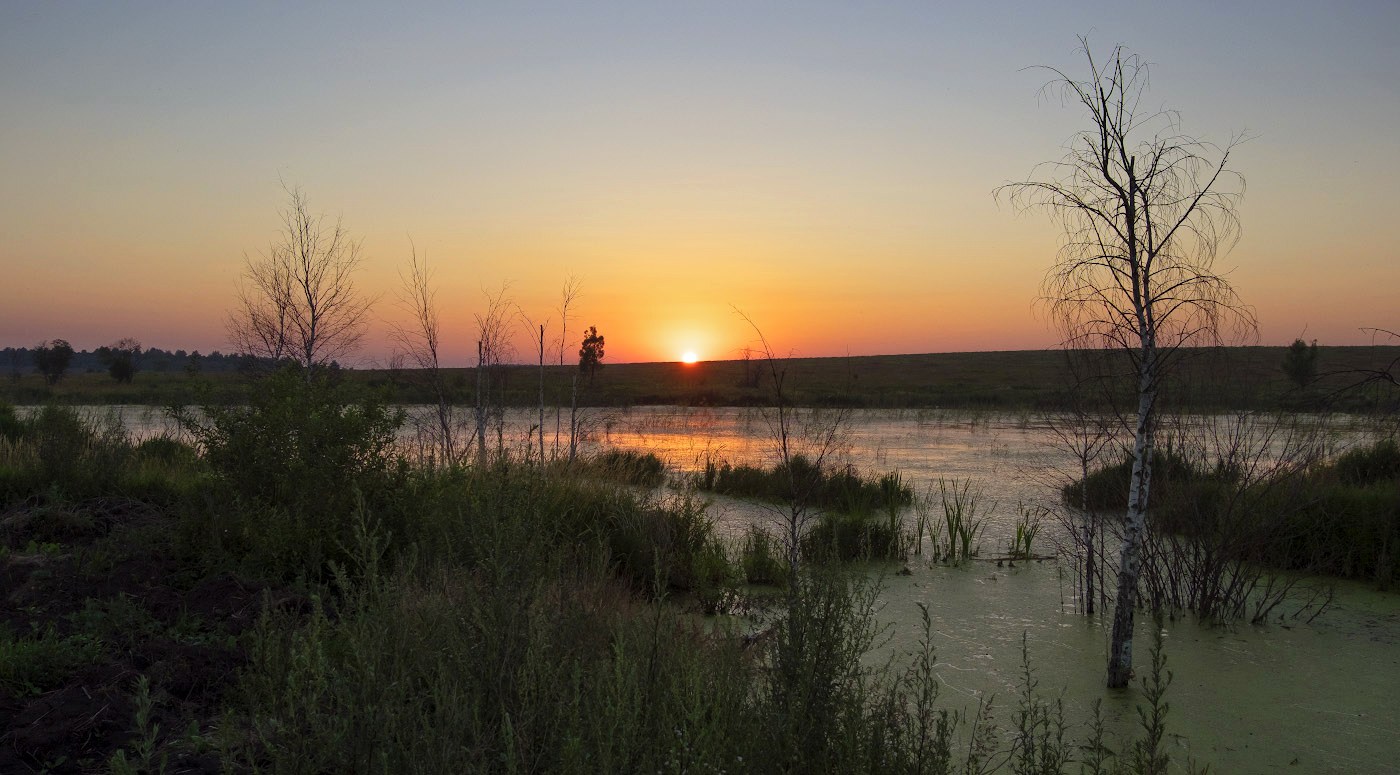 Farben des Sonnenuntergangs