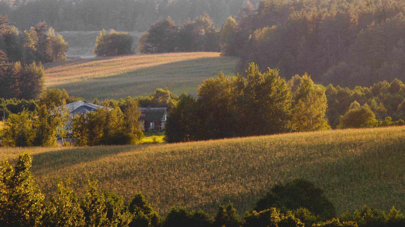 Die Abende auf einem Bauernhof ...