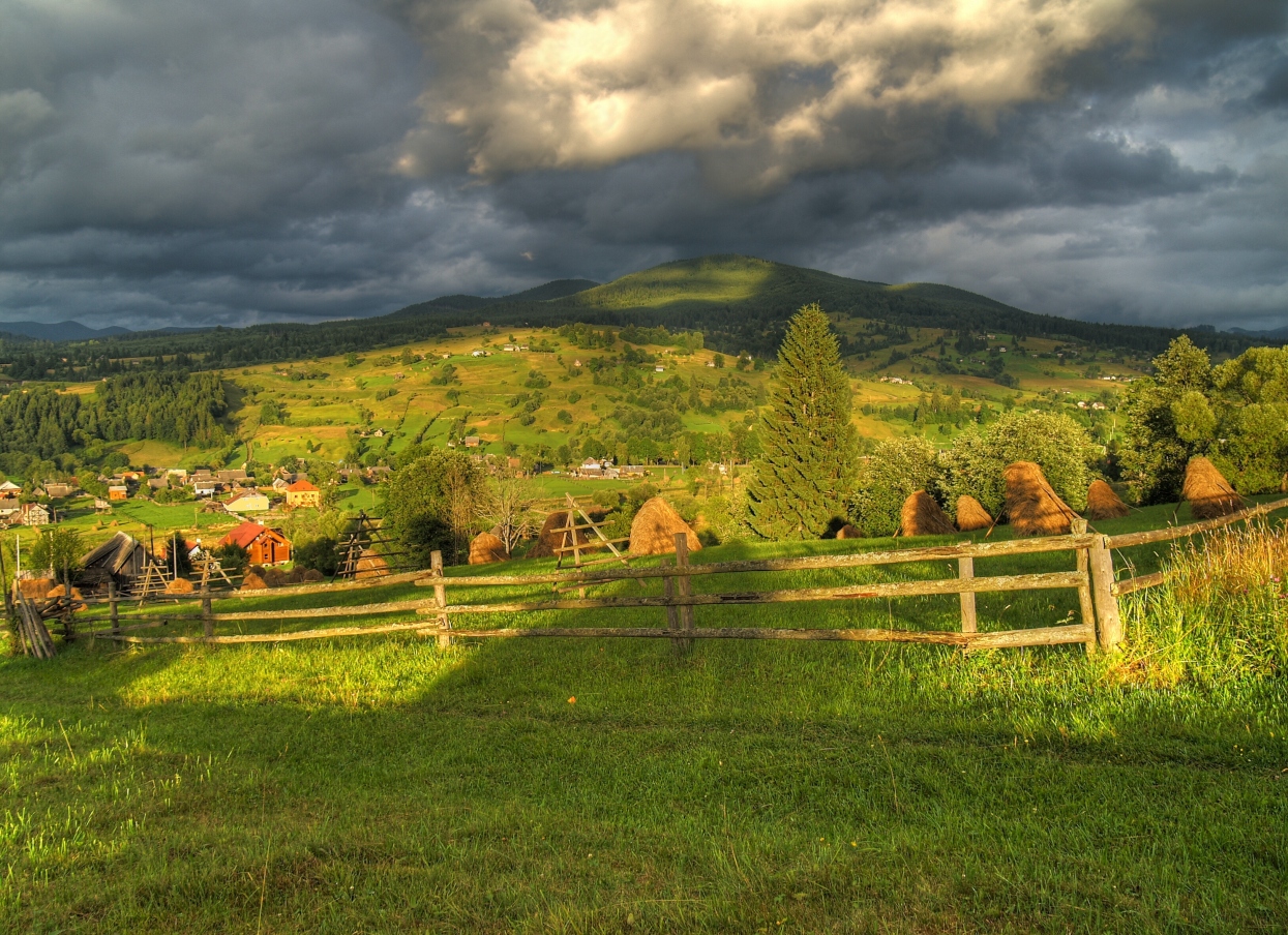Der letzte Strahl des Sonnenuntergangs
