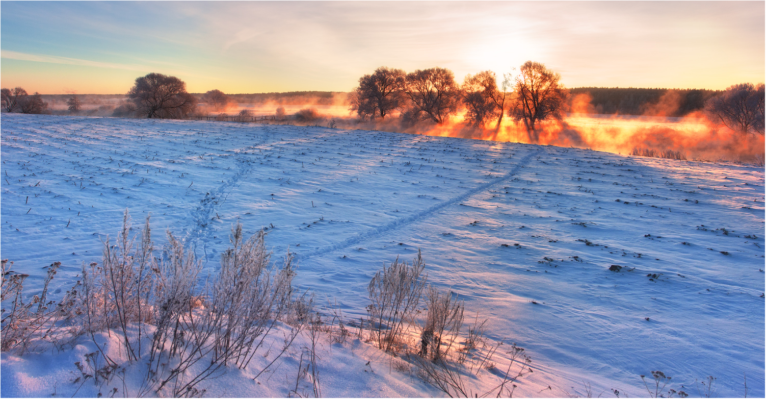 Morgen auf Svislochi