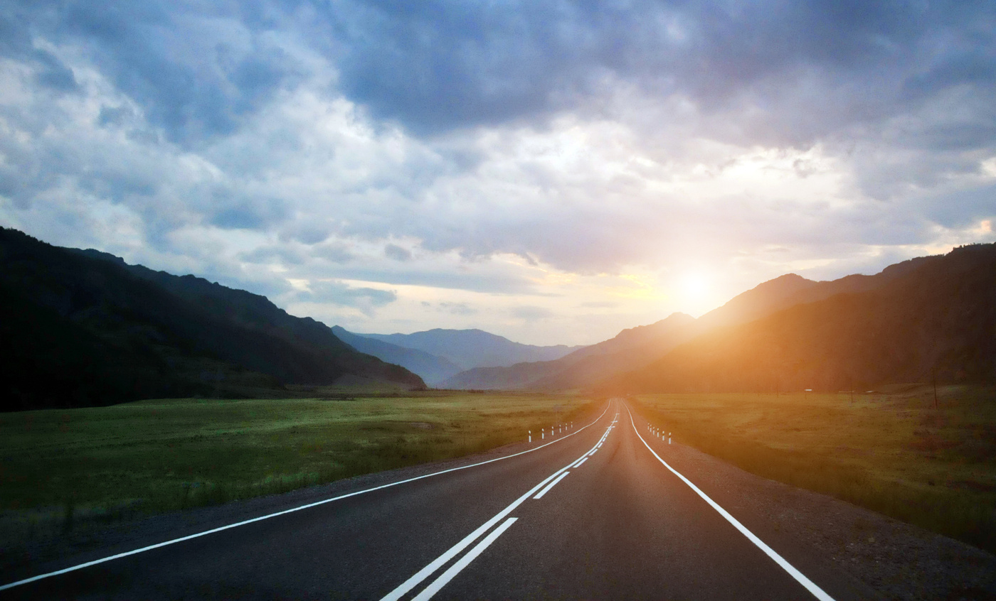 Auf dem Weg nach Hause.