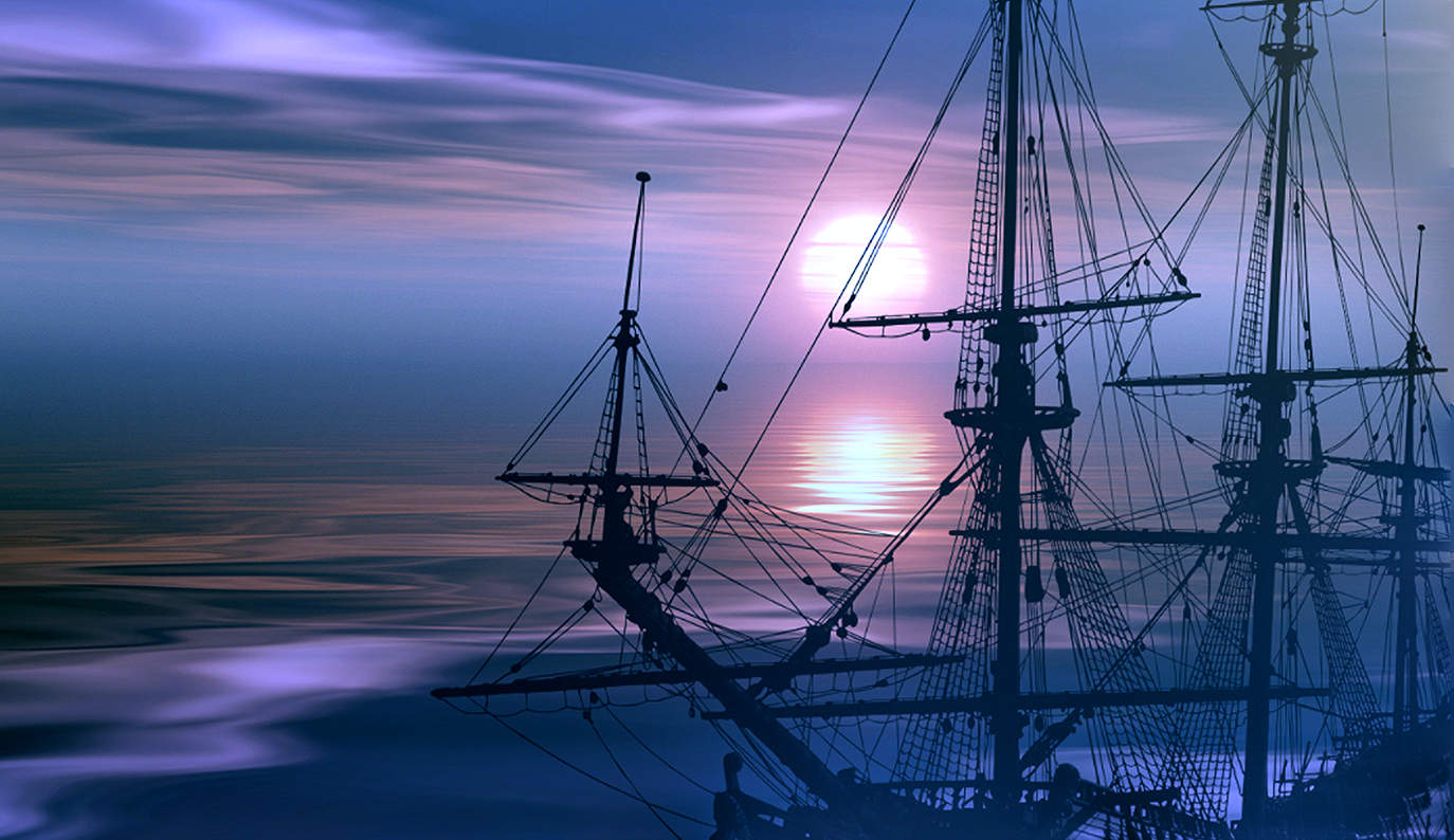 Schiffe zu verlassen ...