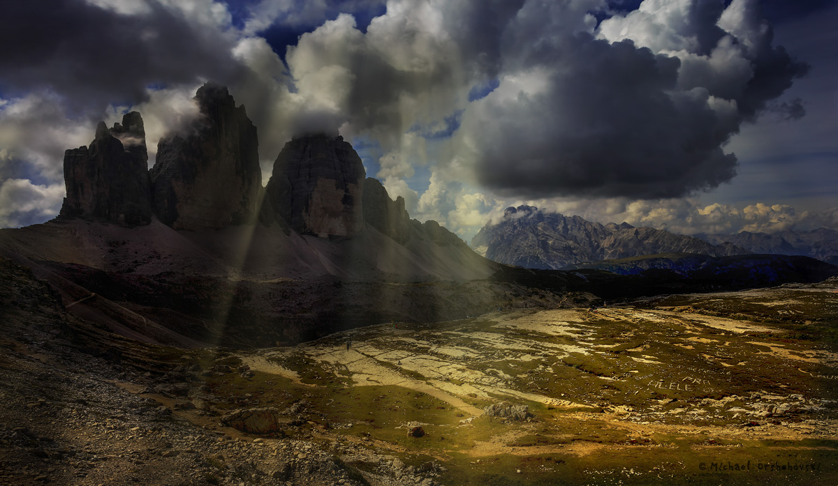 Tre Cime di Lavaredo.