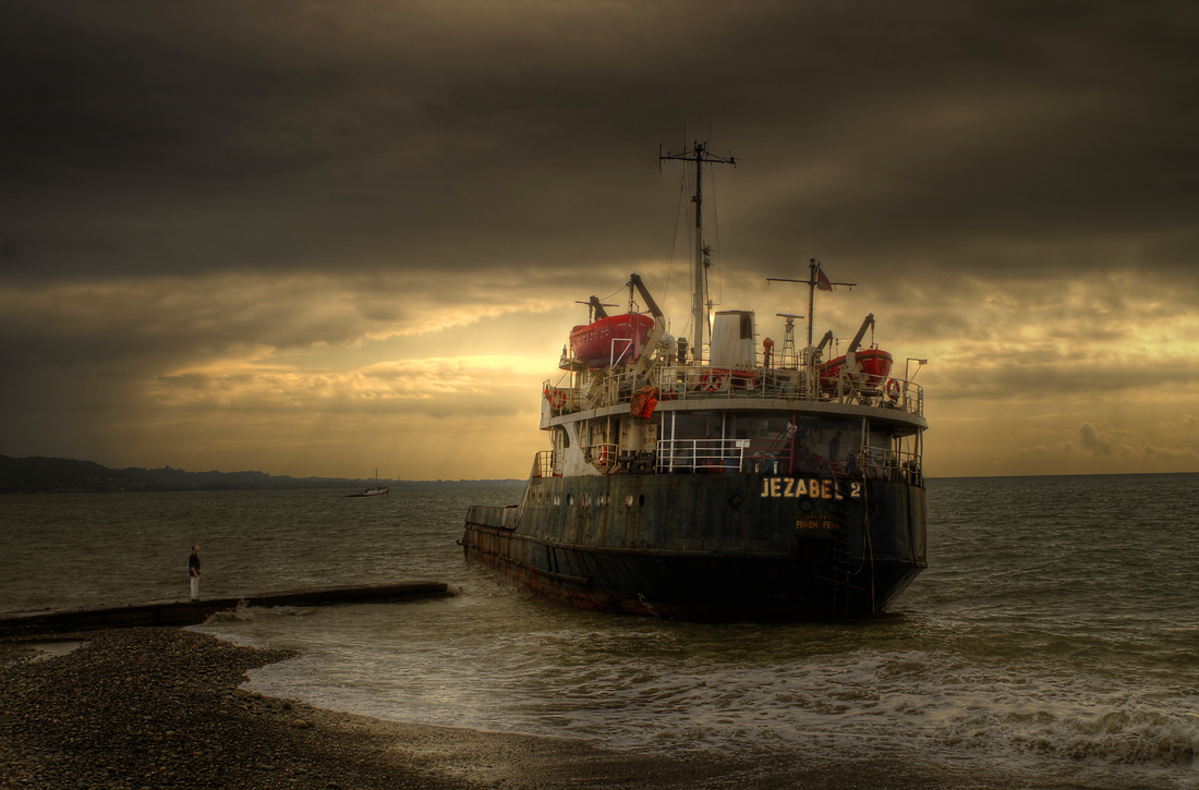 Hafen kam in unsere Schiffe