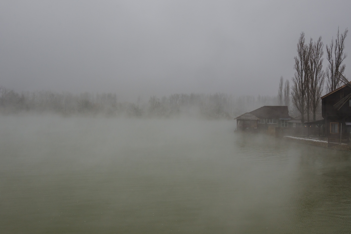 Es scheint, regen beginnt ...