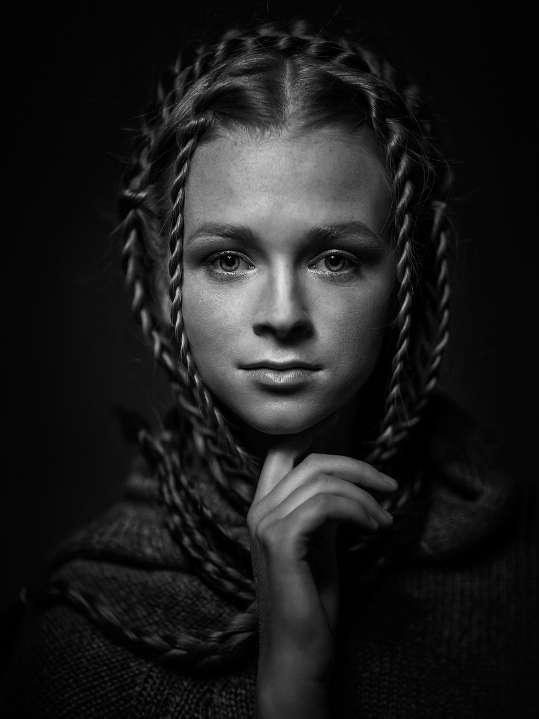 Il mare calmo della sera