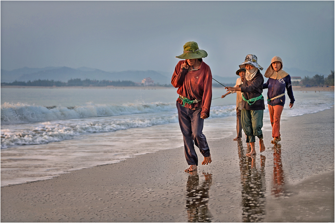 Vietnamese fishermen