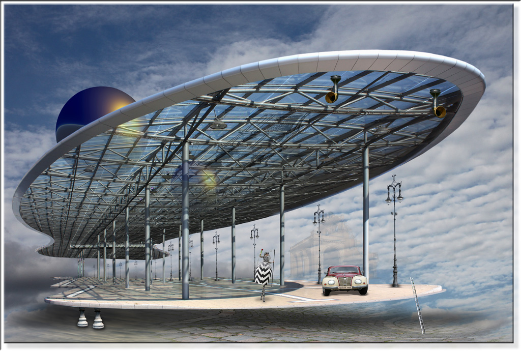 Juchnelda am Busbahnhof