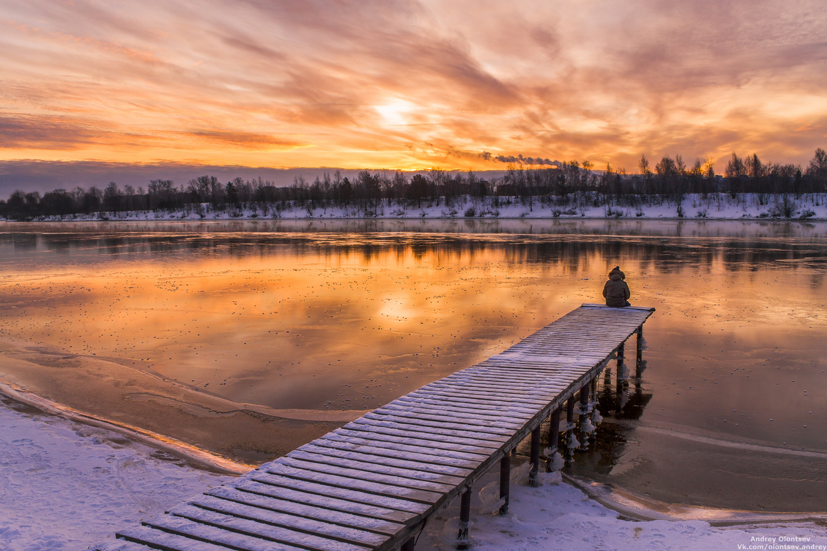 Eins mit der Natur ..