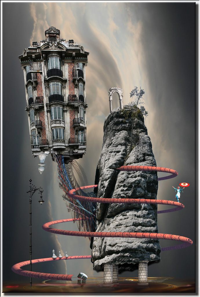 Juchnelda im Wohnblock 18A