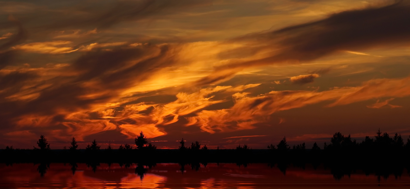 Magischer Sonnenuntergang